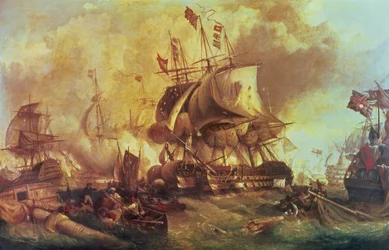 La Bataille de Trafalgar, 1805